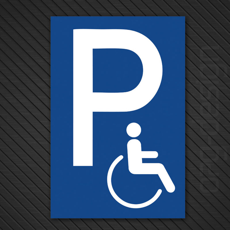 Behindertenparkpatz